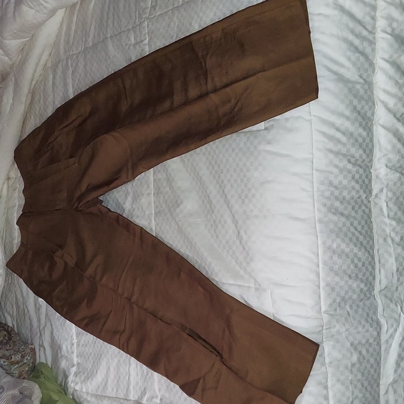 Ellen Tracy Chocolate Brown Pantsuit - Picture 12 of 12